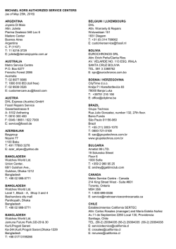 International Service Centers