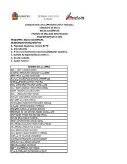 1.- Promedio Acad&eacute;mico m&iacute;nimo de 9.0 2.