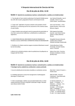 Descargar sesiones V SICCM - V Simposio Internacional de