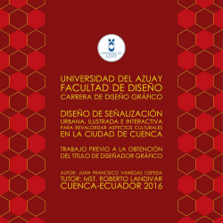 dise&ntilde;o de se&ntilde;alizaci&oacute;n urbana, ilustrada e interactiva para