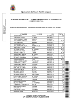 Ajuntament de Canet d`en Berenguer