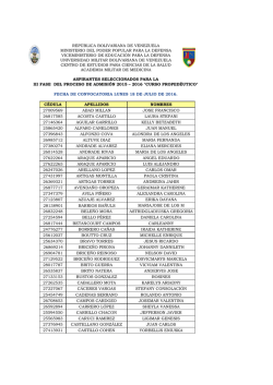 c&eacute;dula apellidos nombres 27009569 abad millan jose francisco