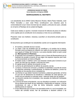 MARROQUINERIA EL RESTREPO Los estudiantes de la UNAD