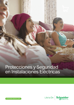 Protecciones y Seguridad en Instalaciones El&eacute;ctricas