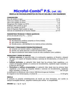 Microfol-Combi &reg; PS (ref. 10)