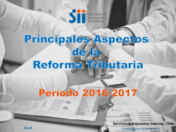 Presentaci&oacute;n de PowerPoint - Servicio de Impuestos Internos