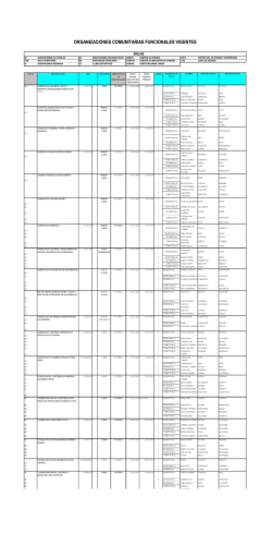 Registro de Organizaciones Funcionales