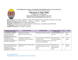 Programa MP-113, II Periodo 2016 - Salud P&uacute;blica 101