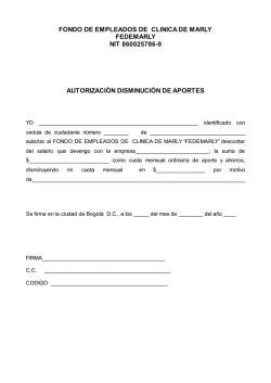 fondo de empleados de clinica de marly fedemarly nit 860025786