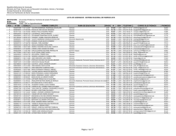Lista Asignados Universidad Polit&Atilde;&copy;cnica Territorial del estado
