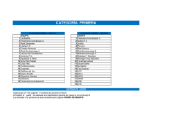 categor&iacute;a primera - Liga Santandereana de Futbol