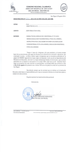 EXPO FERIA ESCOLAR 2016