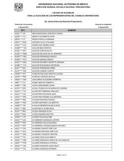 universidad nacional aut&oacute;noma de m&eacute;xico