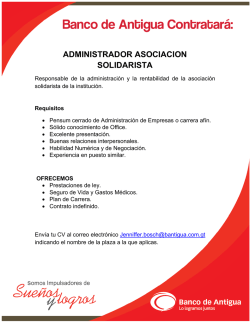 administrador asociacion solidarista