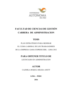 CAZORLA ROQUE - Repositorio de la Universidad Aut&oacute;noma