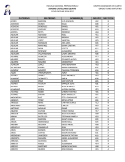 Busca tu n&uacute;mero de cuenta y tu grupo asignado aqu&iacute;