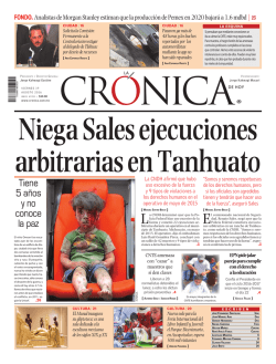 Tiene 5 a&ntilde;os y no conoce la paz