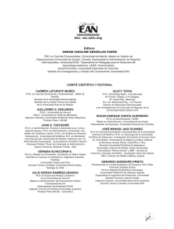 1 Editora - Revistas Cient&iacute;ficas de la Universidad EAN