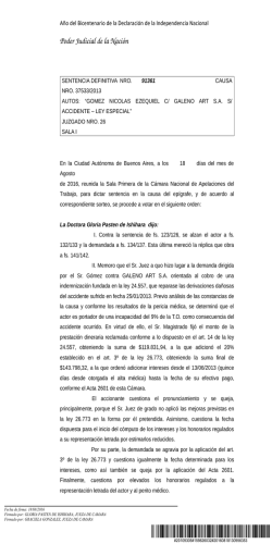 c&aacute;mara nacional de apelaciones del trabajo