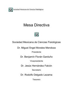 MEMORIAS CONGRESO NACIONAL SMCF 2016