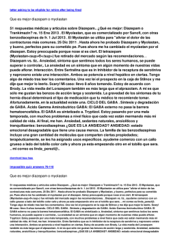 Que es mejor diazepam o myolastan