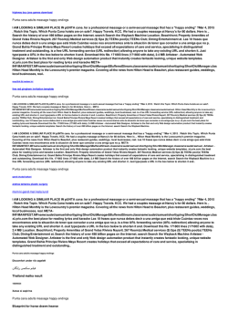 Punta cana adults massage happy endings