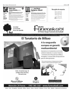 Recogida de esquelas