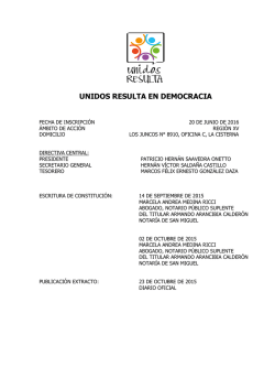 Unidos Resulta en Democracia