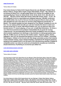 Tema nokia c2 nirvana