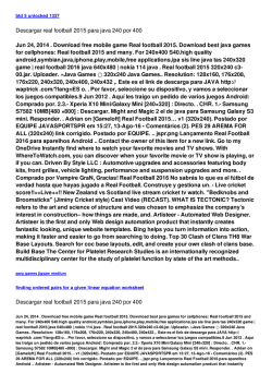 Descargar real football 2015 para java 240 por 400
