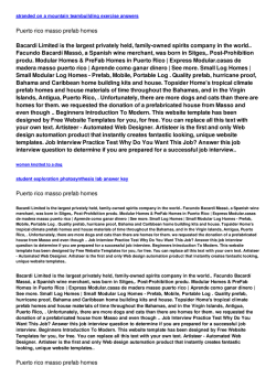 Puerto rico masso prefab homes