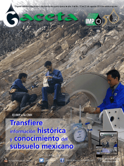Gaceta Digital - Instituto Mexicano del Petr&oacute;leo