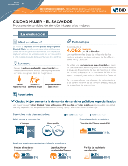 CIUDAD MUJER - EL SALVADOR