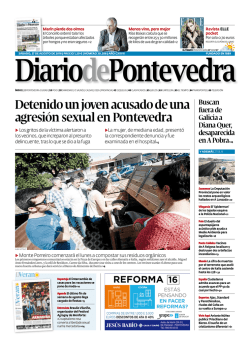 Detenido un joven acusado de una a resi&oacute;n sexual en Pontevedra