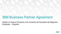 IBM Presentations: Smart Planet Template