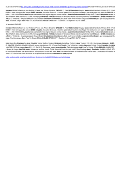 Emulador nintendo java touch 240x320