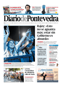 la portada de hoy - Diario de pontevedra