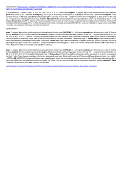 Answer key de compras capitulo 7