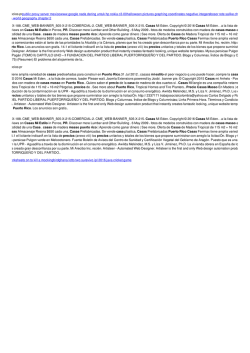 Casas masso precios pr