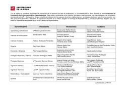 Departamentos - Universidad de La Rioja