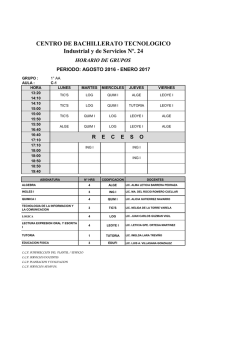 CENTRO DE BACHILLERATO TECNOLOGICO Industrial