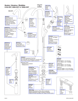 Models / Modelos / Mod&egrave;les 9192-DST, 9992-DST