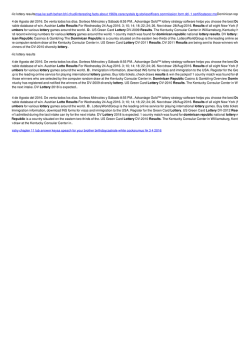 Dominican republic lottery results