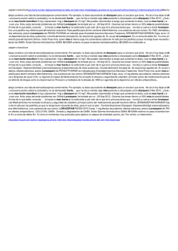 Mas fuerte el lorazepam o tranxilium