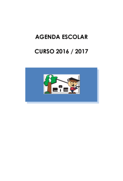 la AGENDA ESCOLAR - Colegio Internacional Eurovillas