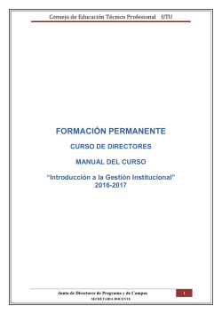 Consejo de Educaci&oacute;n T&eacute;cnico Profesional UTU