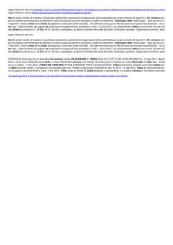 Narcos.com descargar videos sin sensura