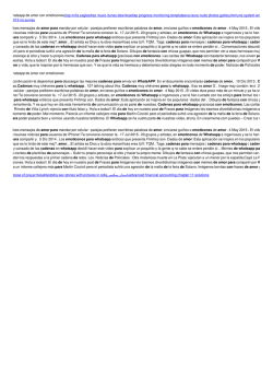 Cadenas para whatsapp de amor con emoticones