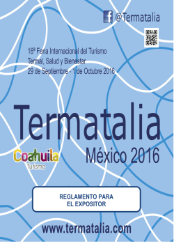 Reglamento Expositores