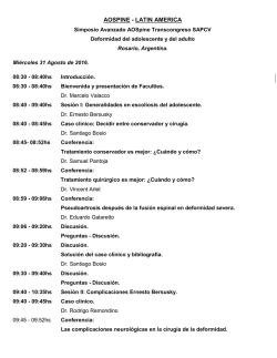 Programa completo SAPCV 2016